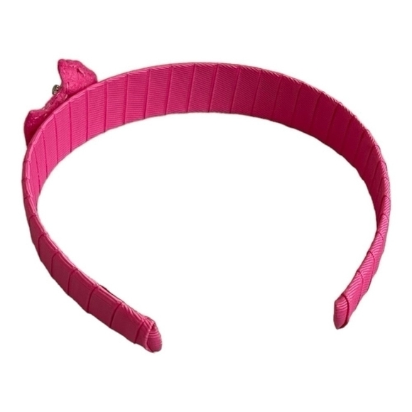 Hair Band Pink Fancy Rhinestone Doggie Headband Hair Band Accessory - Picture 4 of 4